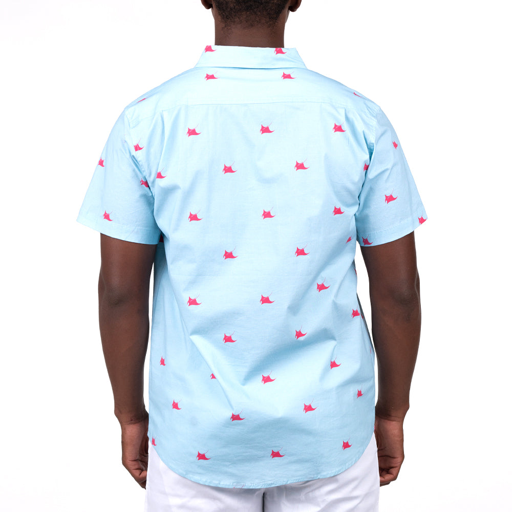 RAY DAY (BLOO) FULL BUTTON DOWN W/ FLEX